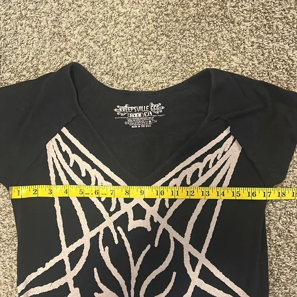 ๐ Kreepsville666 Baphomet Gothic Body Con Dress! ๐ค - Picture 6 of 8